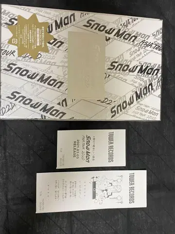Snow Man 블루레이 세트 혜택 포함