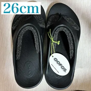 우포스 OOFOS 리커버리 샌들 Ooriginal 26cm 블랙