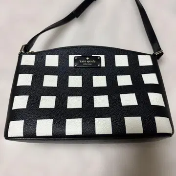 kate spade 체크 무늬 숄더백