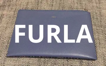 훌라 FURLA 세컨드백 클러치백 꽃무늬 가죽 판매 증명서 첨부