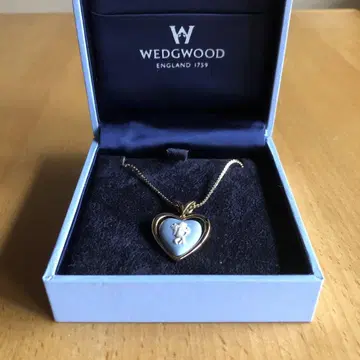 웨지우드 WEDGWOOD 목걸이 하트형 펜던트