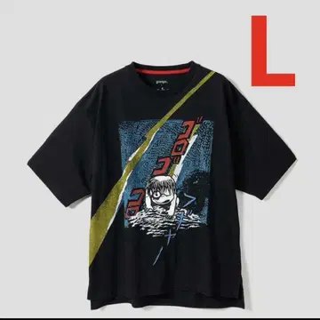 그라니프 미즈키 시게루 게게게의 키타로 탄생 빅 실루엣 티셔츠 L 새상품