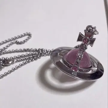비비안 목걸이 ORB 핑크