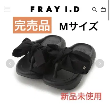 FRAY I.D TAW&TOE Zerovity Plumpy 블랙 M