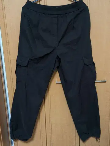 PLST 블랙 카고 팬츠 XL 사이즈