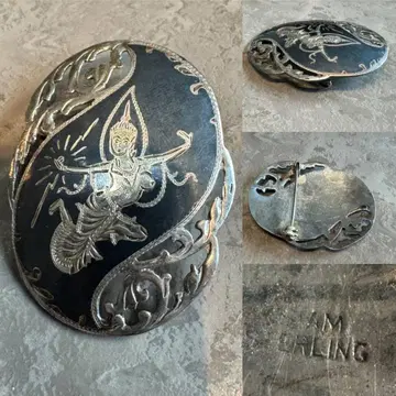STERLING SILVER 브로치