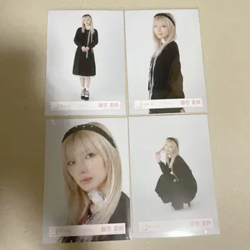 사쿠라자카46 후지요시 카린 브로마이드 클래식 코디 풀 컴프 4종 컴프