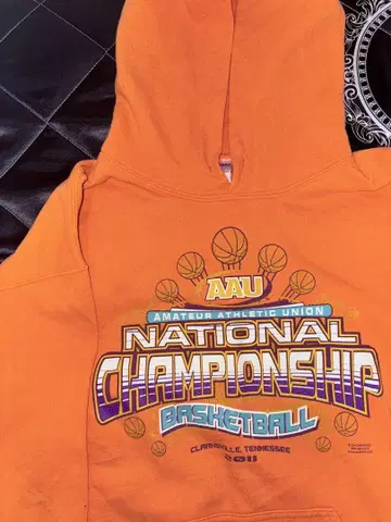 AAU NATIONAL CHAMPIONSHIP 농구 후드티