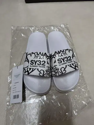 SY32 by SWEET YEARS 샤워 샌들 화이트