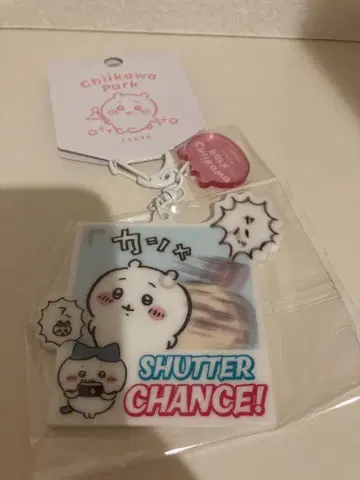 치이카와 파크 아크릴 키링 셔터 찬스