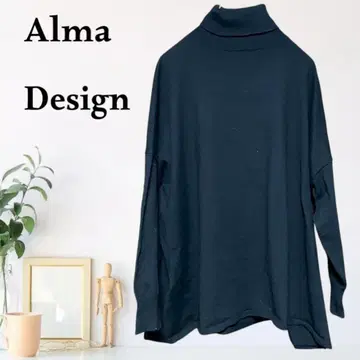 zB559 [ M ] Alma Design 리브 니트 오버 사이즈
