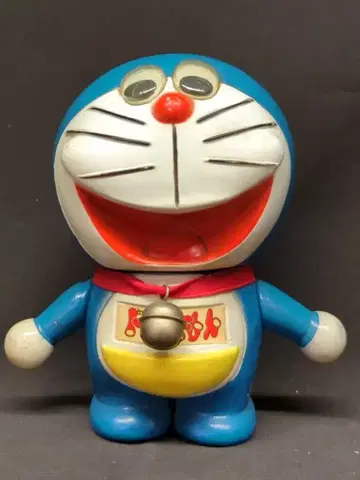 포피 포피/VIN 소프트 비닐 도라에몽 1979년제 파랑 성형 115mm