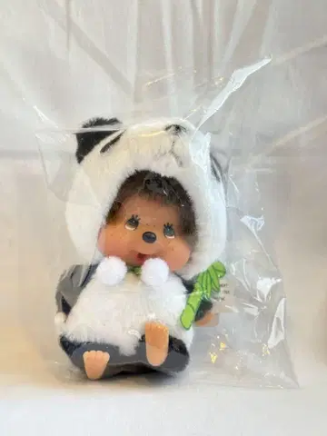몬치치 전시회 회장 한정 얼굴 큰 볼 체인 팬더