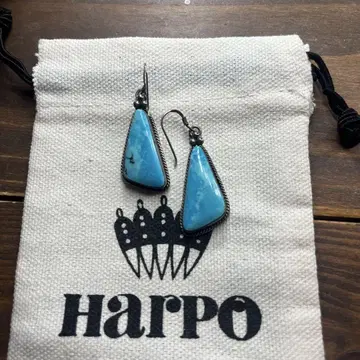 Harpo 터콰이즈 실버 925 귀걸이