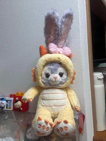 홍콩 디즈니 한정 갑진년 신춘 스텔라루 ss 봉제 인형 띠 용