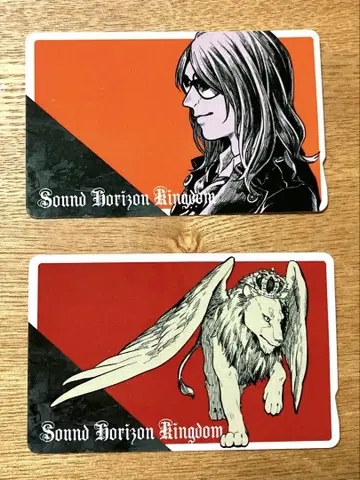 107 Sound Horizon Kingdom 스티커 2종