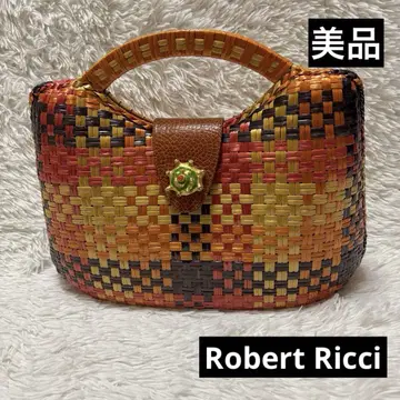 새상품급 로베르토리치 카고바 핸드백 이탈리아 골드