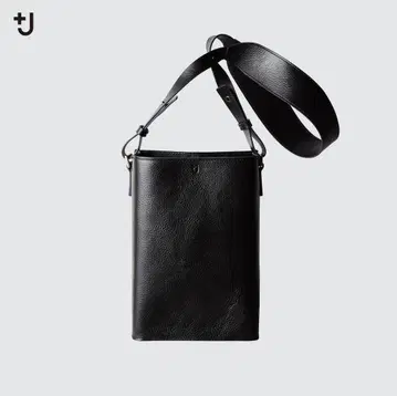 [미사용 새상품] UNIQLO 유니클로 질 샌더 +J 소가죽 숄더백