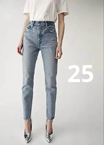 MOUSSY 마우지 MVS SKINNY 스키니 데님 팬츠 25 일본제