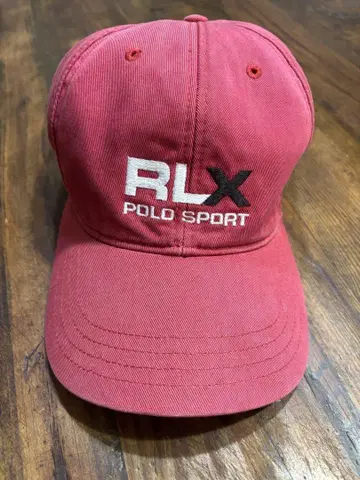 RLX 야구 모자 빨간색