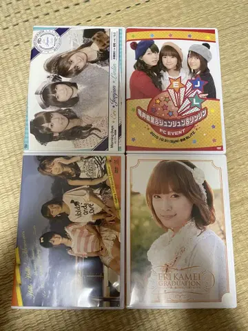 모닝구무스메 카메이 에리 졸업 DVD 4장 세트