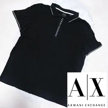 ARMANI exchange 아르마니 피케 셔츠 지퍼