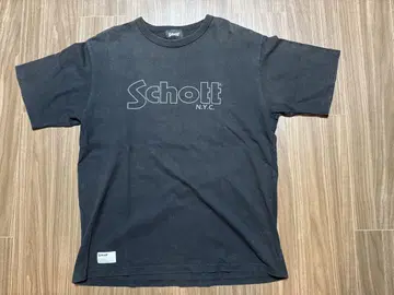 Schott N.Y.C 샷 로고 티셔츠