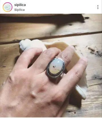 sipilica 시피리카 마노 반지