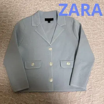 ZARA 니트 테일러드 재킷