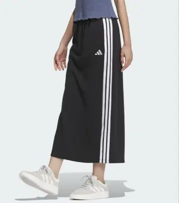 쓰리 스트라이프 더블 니트 I라인 스커트 아디다스 adidas