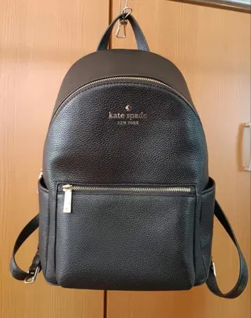 kate spade 블랙 백팩 소가죽