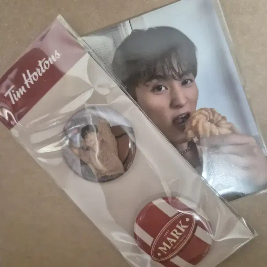 NCT Mark X Tim Hortons Photocard and | Buy from Bunjang via