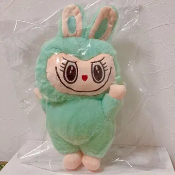 라부부 라부부 봉제 인형 숄더백 그린 미사용 새상품