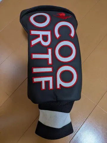 드라이버용 헤드커버 르꼬끄 COOORTIF 블랙/레드