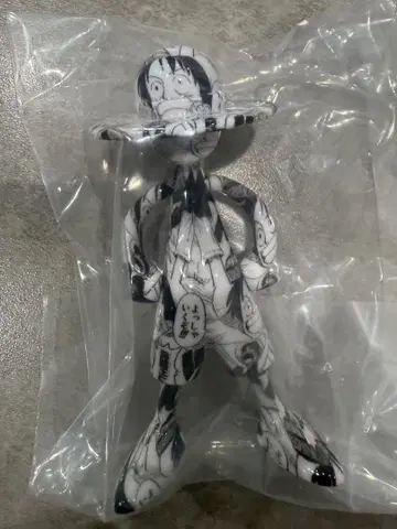 원피스 흑백 피규어 약 15cm