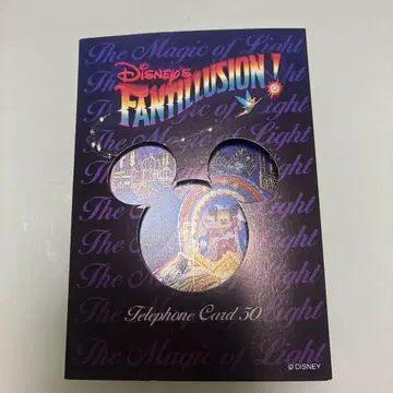 미사용 telephone card 크리스마스 디즈니