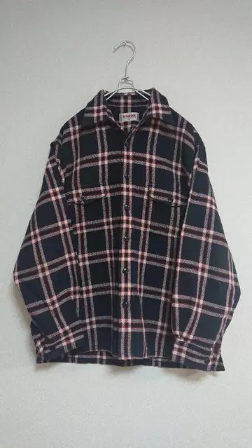 [ 90's ] McGREGOR / 맥레거 고배색 체크 셔츠 L