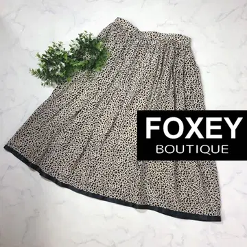실크 100% 폭시 FOXEYBOUTIQUE 스커트 40