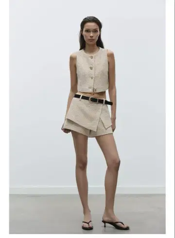 ZARA 벨트 스커트 팬츠