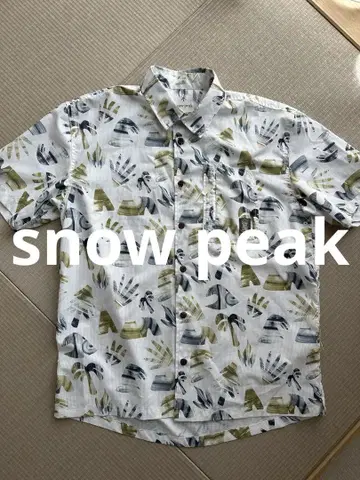 snow peak MAGICNUMBER 반팔 셔츠 M
