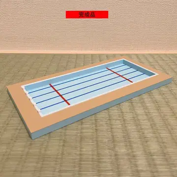N게이지 초등학교 수영장 스트럭처 (완성품) 모형
