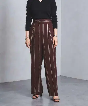 [묶음 할인] UNITED ARROWS 스트라이프 슬랙스 36