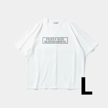 TIGHTBOOTH PEOPLE HATE SKATE TEE L
