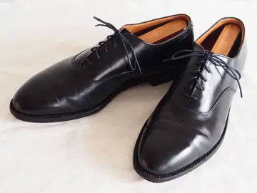 Alden 932 Black Plain Toe Balmoral