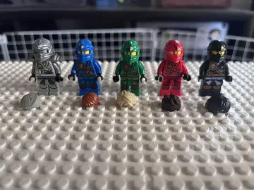 레고 정품 Ninjago 레고 닌자고 미니 피규어 5개 세트