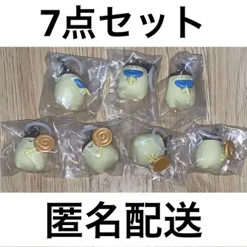 오분구와 함께 가샤폰 메지루시 액세서리 푸딩 씨 7점
