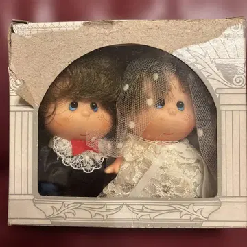 쇼와 레트로 웨딩 인형