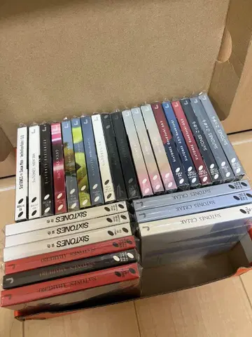 SixTONES CD 묶음 판매 (파일 포함)