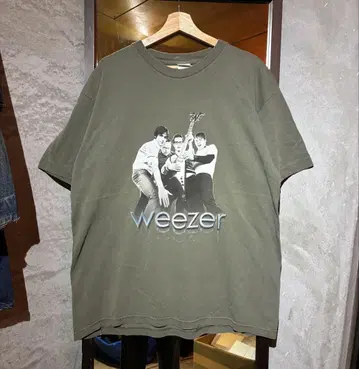 2001 weezer 'Midget Tour 2001' tee
