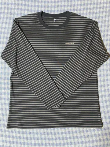 몽벨 WIC 보더 롱 슬리브 T (XL) 새상품급 Men's